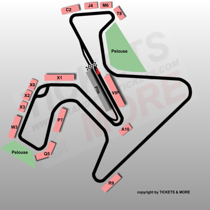 Streckenplan Jerez